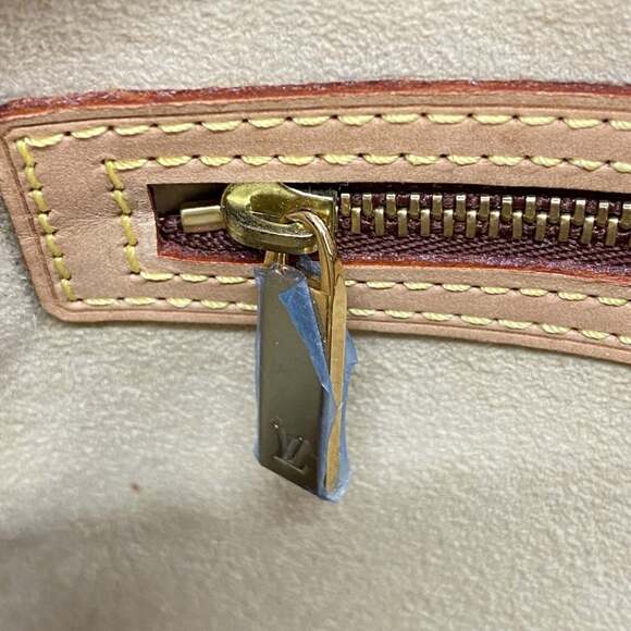 Louis Vuitton Monogram Looping MM Shoulder Bag M51146 Brown Women's